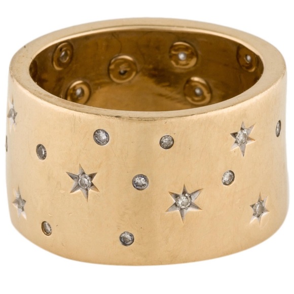 adina reyter Jewelry - 14K Adina Reyter Celestial Diamond Band